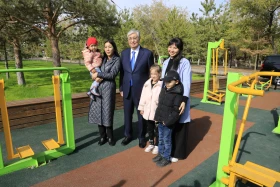 Meeting of the President of the Republic of Kazakhstan, Kassym-Jomart Tokayev, with the public of Almaty region - photo 15