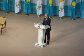 Pope Francis met with the President of Kazakhstan in Astana. - photo 4