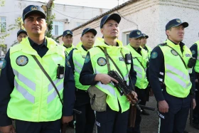 Елордалық полицейлер қауіпсіздік пен тәртіпті қамтамасыз ете отырып, қала көшелерін күзетуде - фото 4