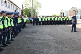 Елордалық полицейлер қауіпсіздік пен тәртіпті қамтамасыз ете отырып, қала көшелерін күзетуде - фото 11