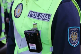 Елордалық полицейлер қауіпсіздік пен тәртіпті қамтамасыз ете отырып, қала көшелерін күзетуде - фото 17