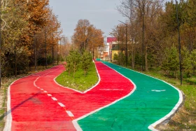 Осень в Шымкенте — время, когда город наполняется золотыми красками - фото 20