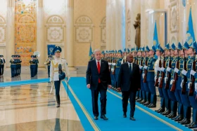 The President of Guinea-Bissau arrived in Akorda for an official visit. - photo 1