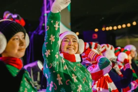 Астананың бас шыршасы жағылды - фото 9