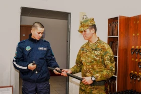 Ұлттық ұлан сарбазының бір күні - фоторепортаж - фото 37