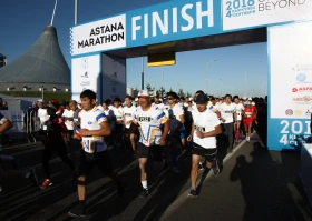 Благотворительный международный Марафон стартовал в Астане - фото 1