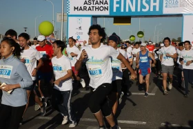 Благотворительный международный Марафон стартовал в Астане - фото 6