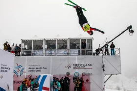 Чемпионат мира фристаил по скайборду в Алматы - фото 4