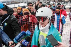 Чемпионат мира фристаил по скайборду в Алматы - фото 15