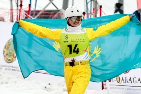 Чемпионат мира фристаил по скайборду в Алматы - фото 27