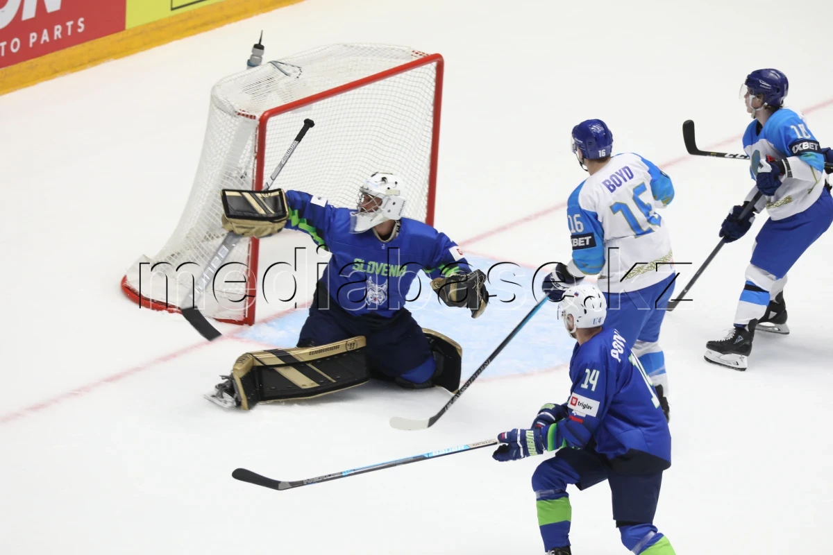 Словения – Казахстан: Чемпионат мира по хоккею с шайбой 2019, дивизион I, группа A - фото 1