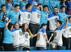 Словения – Казахстан: Чемпионат мира по хоккею с шайбой 2019, дивизион I, группа A - фото 16