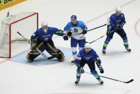 Словения – Казахстан: Чемпионат мира по хоккею с шайбой 2019, дивизион I, группа A - фото 17