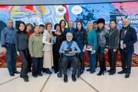 Выставка известных казахстанского и австрийского художников открылась в Астане - фото 5