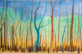 Выставка известных казахстанского и австрийского художников открылась в Астане - фото 11