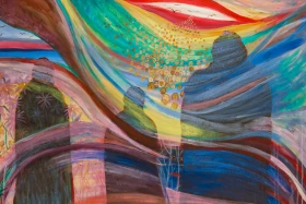 Выставка известных казахстанского и австрийского художников открылась в Астане - фото 13