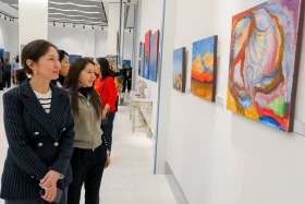 Астанада белгілі қазақстандық және австриялық суретшілердің көрмесі ашылды - фото 1