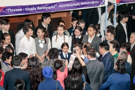 Абай әлемі - Абайдың 175 жылдығына арналған мерекелік шара - фото 9