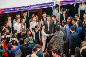 Абай әлемі - Абайдың 175 жылдығына арналған мерекелік шара - фото 12