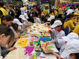 Масштабная экологическая акция «Бросай в желтый!» состоялась в Астане - фото