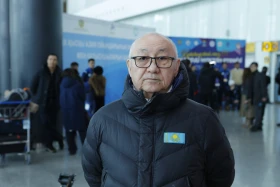 Жители Астаны торжественно встретили национальную сборную по шорт-треку - фото 5