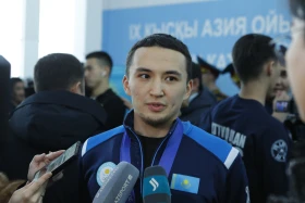 Жители Астаны торжественно встретили национальную сборную по шорт-треку - фото 6