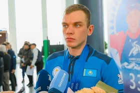 Астана жұрты Азиядада алтын алған биатлоншы Киреевті қарсы алды - фото 12