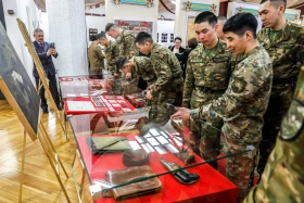 Алматыда Жеңістің 80 жылдығына арналған көрме ашылды - фото 19