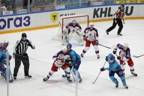 КХЛ: «Барыс» уступает ЦСКА в столице - фото 13