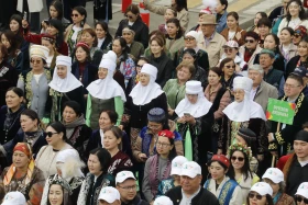 Алматыда 5000 адам Абай әндерін орындады - фото 20