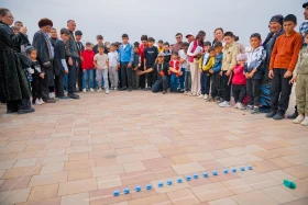 300 tourists arrived in Turkestan on the Silk Road international train - photo 5