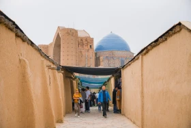300 tourists arrived in Turkestan on the Silk Road international train - photo 6