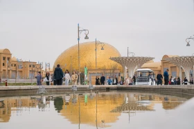 300 tourists arrived in Turkestan on the Silk Road international train - photo 7