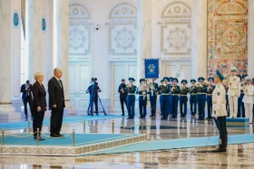 Қасым-Жомарт Тоқаев Ақордада Наташа Пирц-Мусарды қарсы алды - фото 7