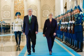 Қасым-Жомарт Тоқаев Ақордада Наташа Пирц-Мусарды қарсы алды - фото 9