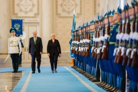 Қасым-Жомарт Тоқаев Ақордада Наташа Пирц-Мусарды қарсы алды - фото 11