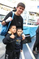 Жәнібек Әлімханұлы жекпе-жек алдындағы алғашқы жаттығуын өткізді - фото 10