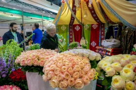 The International Flower Exhibition is taking place in Astana. - photo 15