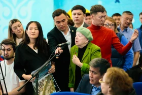 Астана әкімі Жеңіс Қасымбек Сарайшық ауданының тұрғындарымен кездесу өткізді - фото 8