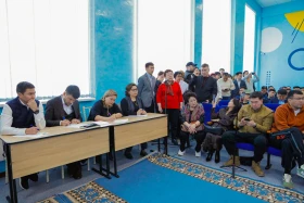 Астана әкімі Жеңіс Қасымбек Сарайшық ауданының тұрғындарымен кездесу өткізді - фото 10