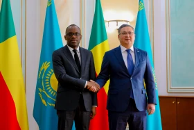 Foreign Minister of Benin Adjadi Bakari arrives in Astana for working visit - photo 4