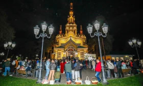 Қазақстанның христиандары Пасха мерекесін атап өтуде - фото 41