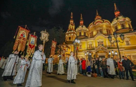 Қазақстанның христиандары Пасха мерекесін атап өтуде - фото 42
