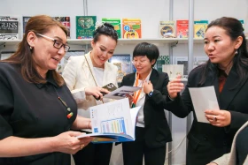 The 8th International Book Exhibition and Fair "Astana Eurasian Book Fair – 2025" has started in the capital. - photo 2