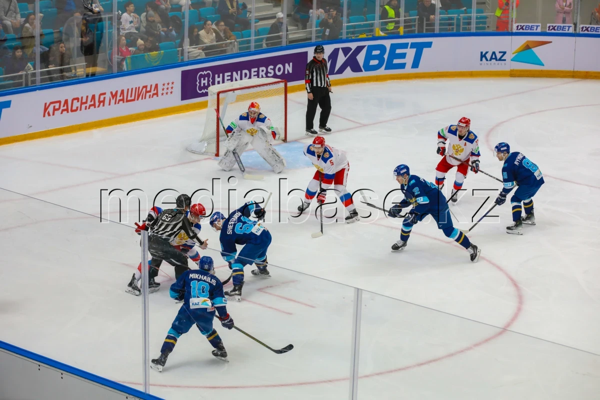 Хоккей: «Казахстан» – «Россия» - фото 1