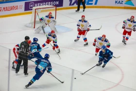 Хоккей: «Казахстан» – «Россия» - фото 6