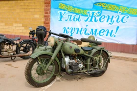 Астанада соғыс жылдары маңызды рөл атқарған ретро-автокөліктер көрмеге қойылды - фото 9