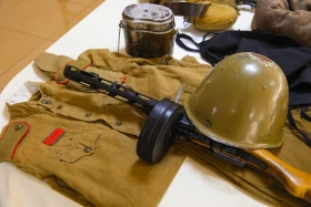 Астанада соғыс жылдары маңызды рөл атқарған ретро-автокөліктер көрмеге қойылды - фото 13