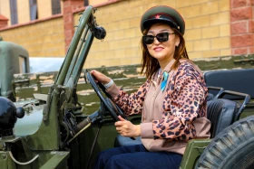 Астанада соғыс жылдары маңызды рөл атқарған ретро-автокөліктер көрмеге қойылды - фото 20