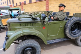 Астанада соғыс жылдары маңызды рөл атқарған ретро-автокөліктер көрмеге қойылды - фото 23